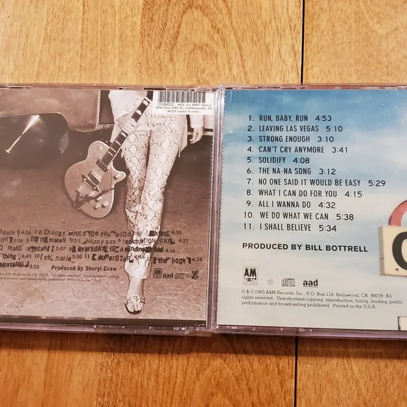 Sheryl Crow CD Lot  Sheryl Crow 1996 & Tuesday Night Music Cd  Rock Pop - Picture 5 of 5